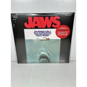 Jaws Original Motion Picture Soundtrack Shark Infested Water Filled Vinyl LP NEW